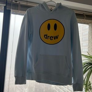 Powder blue drewhouse hoodie